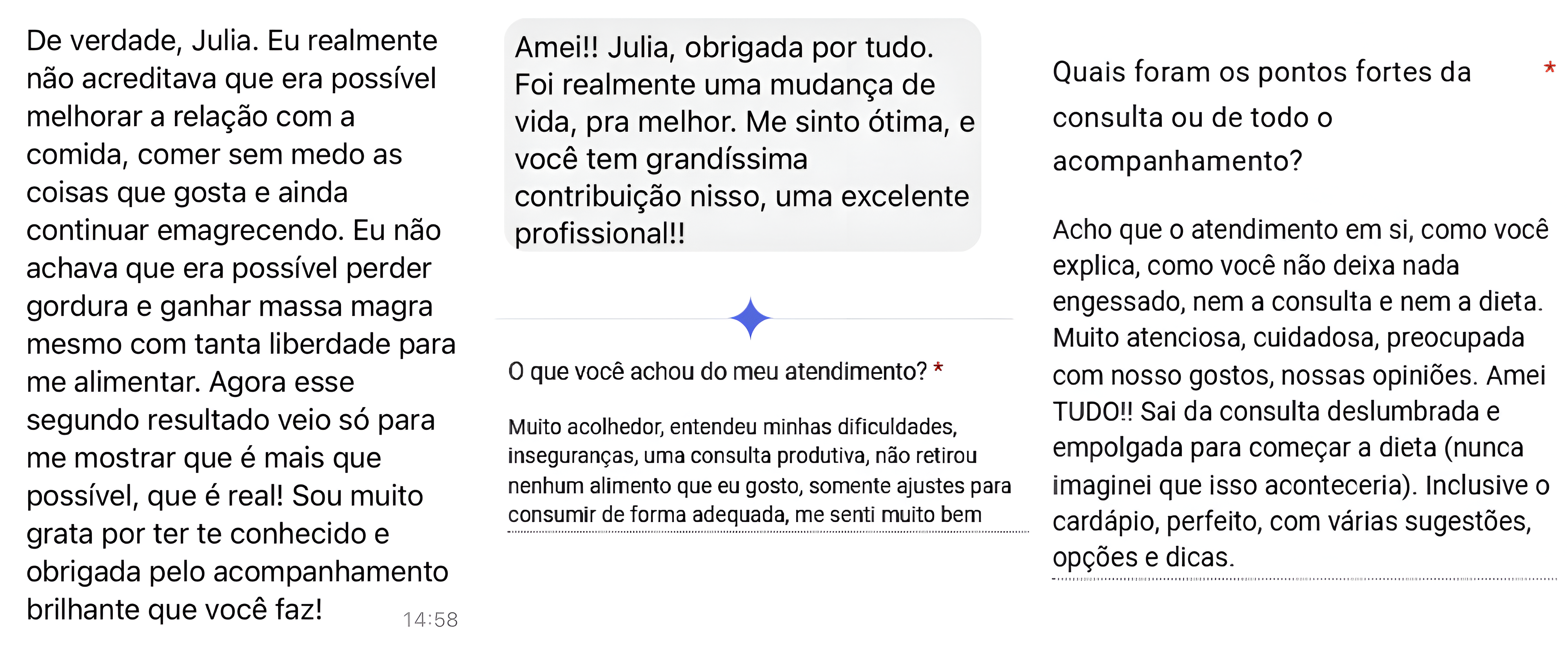 Depoimentos